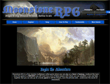 Tablet Screenshot of moonstone-rpg.com